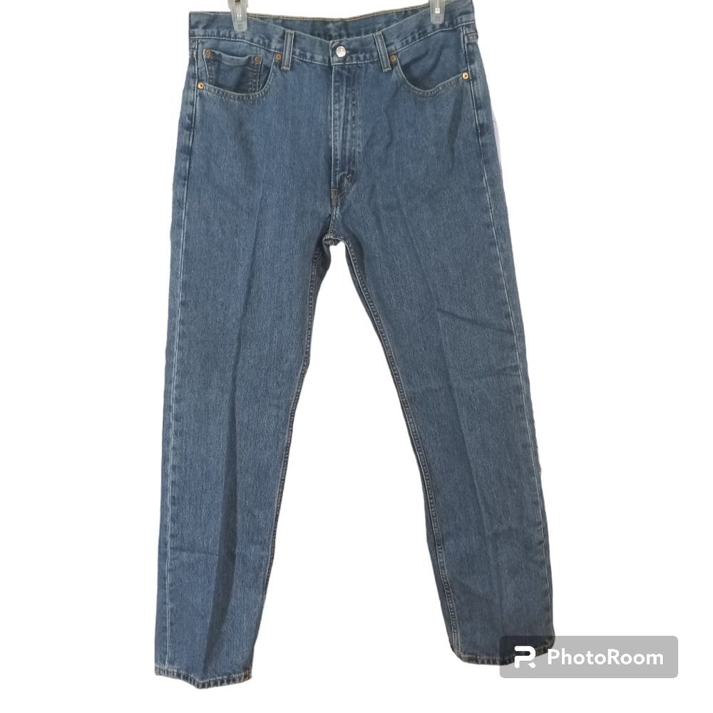 Levi's Men's 505 Dark Wash Jeans Sz 38/34
